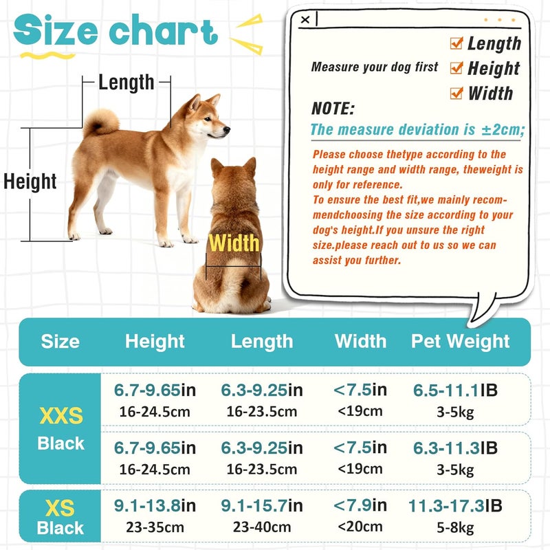 LetPetRun Adjustable Dog Wheelchair for Back Legs Mobility Support Lightweight Pet Wheelchair for Disabled Hind Legs Walking Stable Dog Cart for Pets - Image 2
